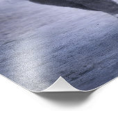 Rhino Ballerina in Misty Forest Fotodruck (Ecke)