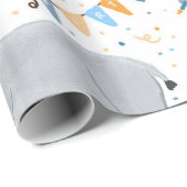 Rhino Birthday Wrapping Paper Geschenkpapier (Rolleneckpunkt)