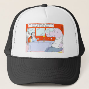 Rhino Blind Date Funny T-Shirts Tasse und Geschenk Truckerkappe