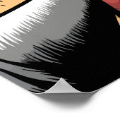 Rhino-Comic - Wilder Power und Gefahr Poster (Ecke)