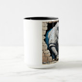 Rhino durch die Mauer Tasse (Zentrum)