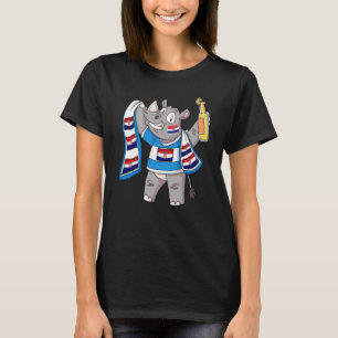 Rhino fan Kroatien T-Shirt