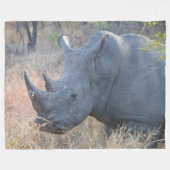 Rhino Fleece Blanket (Vorderseite (Horizontal))