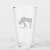 Rhino gerettet glas (Rückseite)