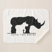 Rhino gerettet sherpadecke (Vorderseite (Horizontal))