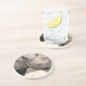 Rhino Getränkeuntersetzer (Seite)