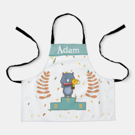 Rhino gewinnt den Personalisierten Champion Schürze