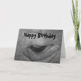 Rhino, glücklich zum Geburtstag Karte