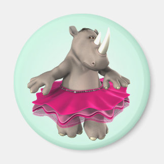 Rhino Green Magnet