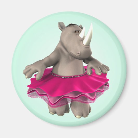 Rhino Green Magnet (Vorne)