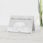 Rhino Greeting Card AK Karte (Rückseite)