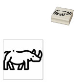 Rhino Gummistempel (Stempel)