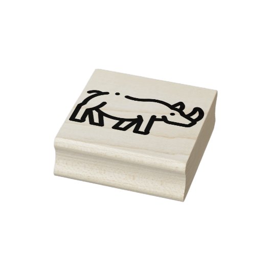 Rhino Gummistempel (Stempel)