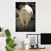 Rhino Hintern Poster (Heimbüro)