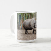 Rhino-Hornhaut Kaffeetasse (Vorderseite Links)