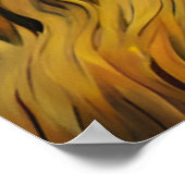 Rhino in der frühen Nacht Poster (Ecke)