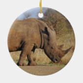 Rhino Keramik Ornament (Hinten)