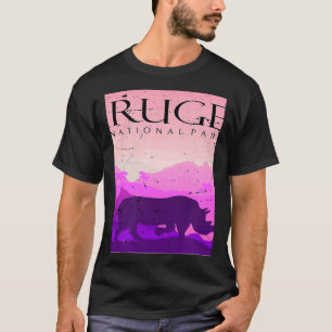 Rhino Kruger Nationalpark Safari Afrika Grosses Fü T-Shirt