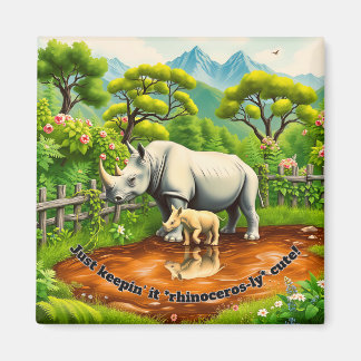 Rhino Liebe Magnet