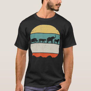 Rhino Lion Elephant aus Afrika Naturgeschenk T-Shirt