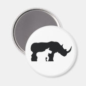 Rhino Magnet (Vorderseite/Rückseite)