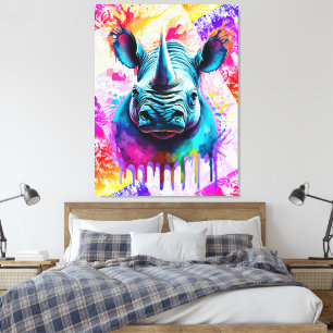 Rhino MASI - Museo d'arte della Svizzera italiana Leinwanddruck