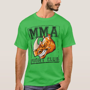 Rhino Mied Martial Arts Mixed Martial Arts Kämpfer T-Shirt