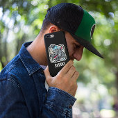 Rhino mit benutzerdefiniertem Text Aufkleber