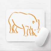 Rhino Mousepad (Mit Mouse)