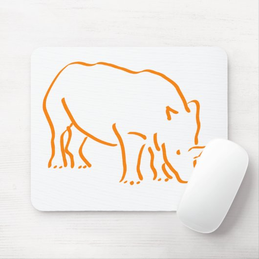 Rhino Mousepad (Mit Mouse)