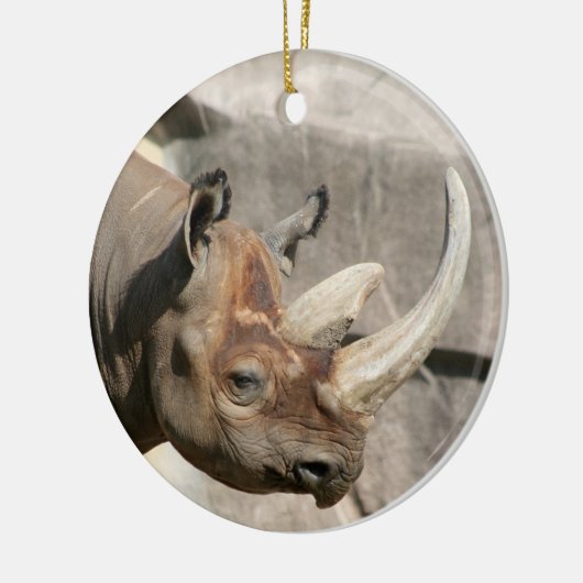 Rhino Ornament (Links)