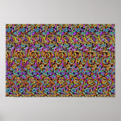 Rhino Party - 3D Print Poster (Vorne)