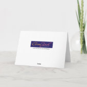 Rhino-Party wie ein Winoceros Geburtstag Karte (Rückseite)