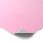 Rhino Pink Poster (Ecke)