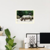 Rhino Poster (Heimbüro)