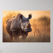 Rhino Poster (Vorne)