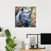 Rhino Poster (Heimbüro)