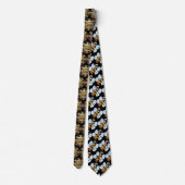 Rhino Reeds Africa Circle Neck Tie Krawatte (Rückseite)
