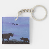 Rhino Schlüsselanhänger (Rückseite)