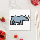 Rhino Serviette (Beispiel)