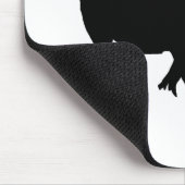 Rhino-Silhouette Mousepad (Ecke)