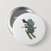 Rhino Skier Ski Button (Vorne & Hinten)