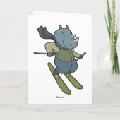 Rhino Skier Ski Karte (Rückseite)
