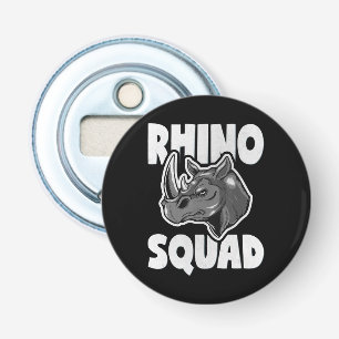 Rhino Squad Rhinoceros Liebe - Geschenk Flaschenöffner