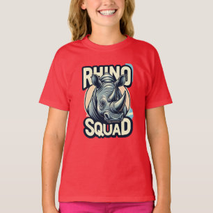 Rhino Squad" - Steh stark zusammen T-Shirt