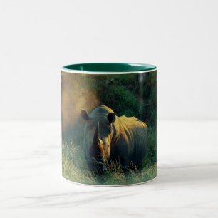 Rhino Starekaffee-Tassen u. -schalen Zweifarbige Tasse