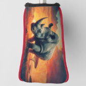 Rhino Sunset Safari Golf Headcover (Rotieren 90)