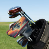 Rhino Sunset Safari Golf Headcover (In Situ)