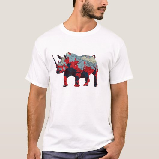 Rhino T-Shirt (Vorderseite)