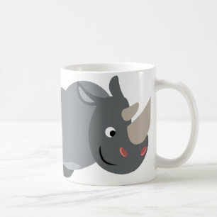 Rhino-Tasse für den niedlichen Cartoon Kaffeetasse